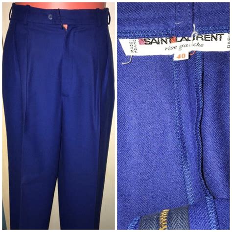 yves saint laurent anni 80|yves st laurent trousers.